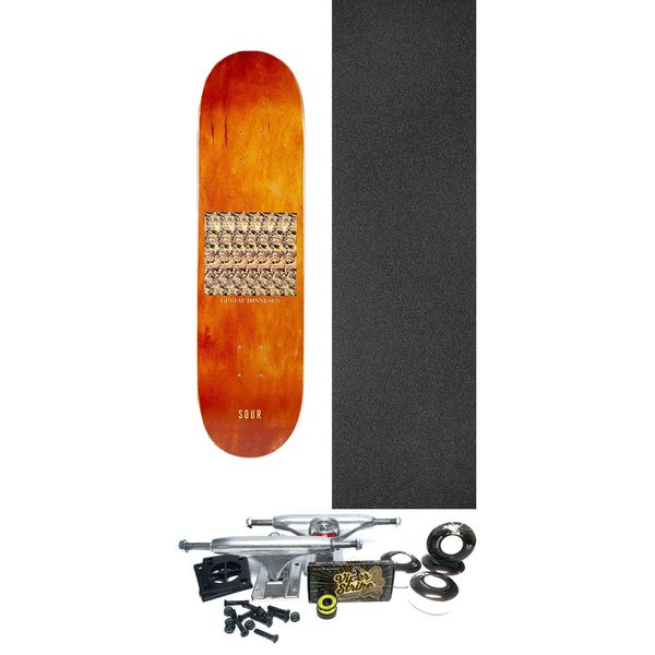 Sour Solution Skateboards Gustav Tonnesen 3D Skateboard Deck - 8.5" x 32" - Complete Skateboard Bundle